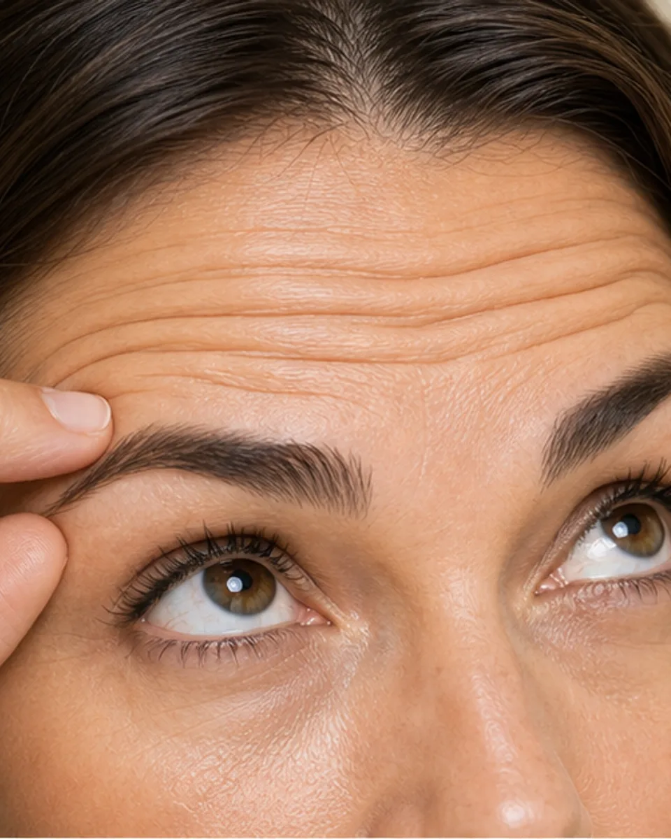 Botox Berlin – angespannte Stirn und mimische Falten
