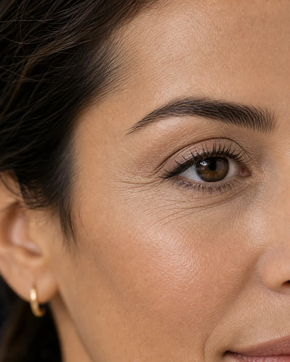 Make-up bricht bei InfinitGlow Med Berlin