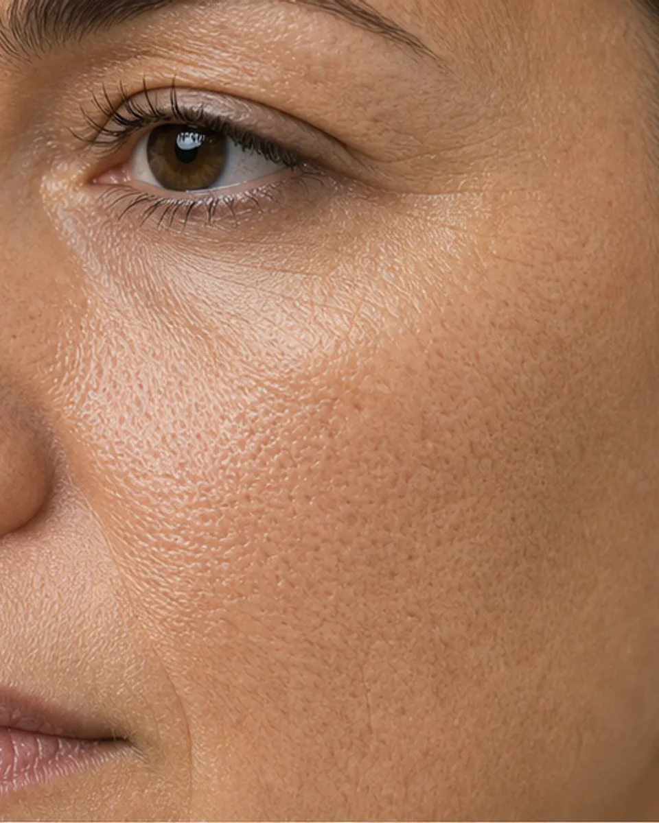 Grobe Poren & Textur bei InfinitGlow Med Berlin