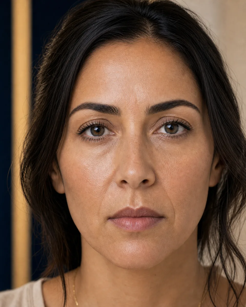 Asymmetrie bei InfinitGlow Med Berlin
