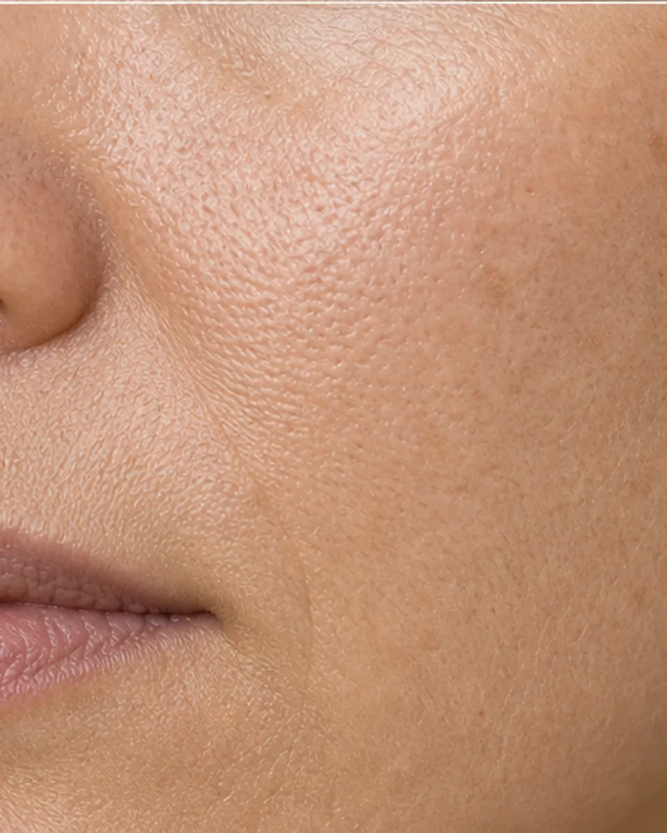 Unebene Textur bei InfinitGlow Med Berlin